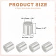 thumbnail image 2 of Uxcell Aluminum Crimping Loop Sleeve, Wire Rope Stop Sleeve Round Crimp Ferrules for Wire Rope 9/16"(14mm), 2 of 7