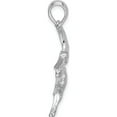 thumbnail image 2 of Sterling Silver Polished Flying Pelican Pendant - Jbsp, 2 of 5