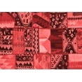 thumbnail image 1 of Ahgly Company Indoor Rectangle Patchwork Red Transitional Area Rugs, 7' x 10', 1 of 4