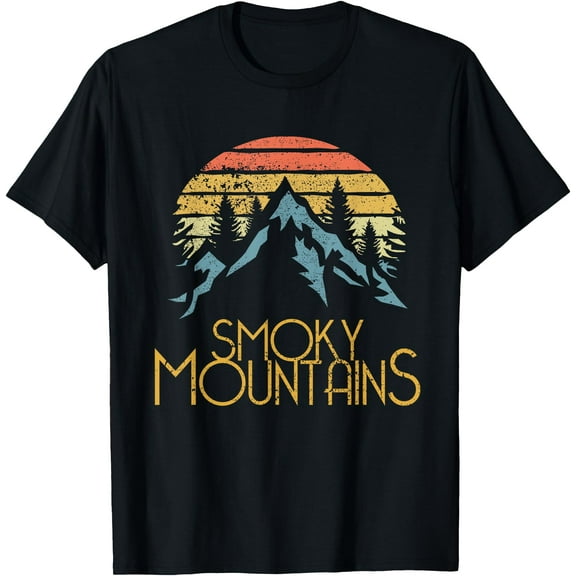 Vintage Great Smoky Mountains National Park Unisex T-Shirt for Men Women Kids Toddler