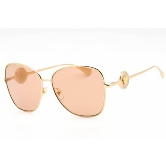 Miu Miu 0MU 55RS 7OE6X1 Antique Gold Irregular Sunglasses for