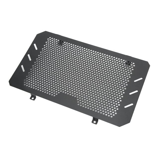 Autocycle Radiator Guard Protector, Motorcycle Grille Cover Durable Black Aluminum With Screw For Oudoor