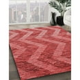 thumbnail image 3 of Ahgly Company Tapis d'Intérieur Lavables en Machine, Rectangle Rouge Transitionnel, 5' x 8', 3 of 7