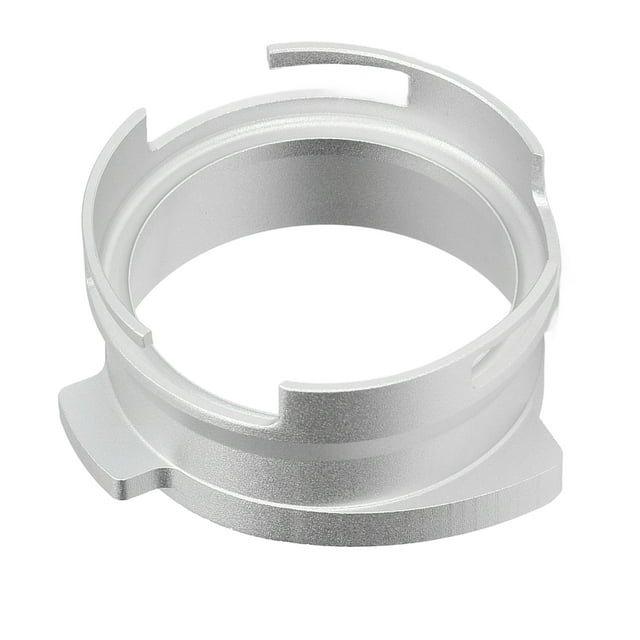 54mm Rotating Aluminum Alloy Coffee Dosing Funnel - Anti-Spill Powder Ring, Compatible with Breville 54mm Portafilters (Barista Express, Pro, Touch, Bambino, Infuser, Duo Temp Pro), Rustproof &