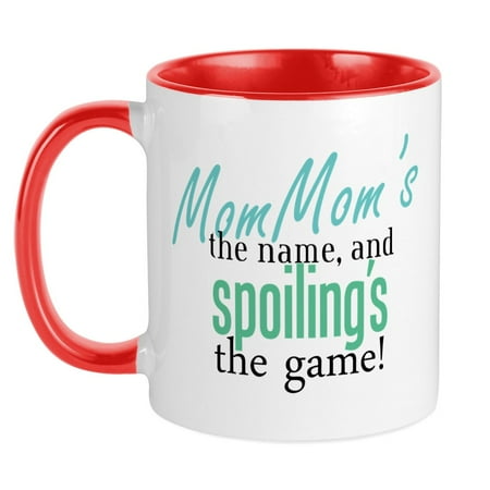 

CafePress - Mommom s The Name! Mug - Ceramic Coffee Tea Novelty Mug Cup 11 oz