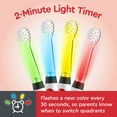 thumbnail image 3 of Little Brusheez Toddlers’ Sonic Toothbrush - Safe & Gentle Toothbrush for Ages 1-3 with Built-In, Light-Up 2-Minute Timer, Extra Brush Head, & Storage Base for First-Time Brushers (Spotty the Puppy), 3 of 8