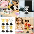 thumbnail image 5 of MEIBUTYUP 6Pcs Decorative Small Plastic Trophies Lightweight Portable Prize Ornaments, 5 of 8