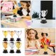 thumbnail image 3 of unbranded 6Ud Pequeños Trofeos Plásticos Livianos Con Detallado Para Decoraciones Y Reconocimientos, 3 of 8