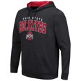 thumbnail image 2 of Men's Colosseum Black Ohio State Buckeyes Resistance-Pullover Hoodie, 2 of 3