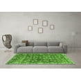 thumbnail image 3 of Ahgly Company Indoor Square Oriental Green Traditional Area Rugs, 3' Square, 3 of 4