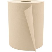 Cascades Pro Select Hardwound Paper Towels - 1 Ply - 7.80" X 600 Ft - Natural - Fiber Paper - Absorbent, Eco-friendly - For Hand, Industry, Food Service, Education, Restroom - 12 / Carton
