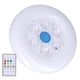 thumbnail image 4 of Lámpara De Techo Para Dormitorio, 50W 85-265V Altavoz Bluetooth Música Luz De Techo LED Con Control Remoto Para Taller ANGGREK No, 4 of 8