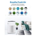 thumbnail image 4 of Home Air Purifier , with Multiple Speeds Timer True HEPA to Safely Remove Dust, Pollen, Allergens, Odor , High-Efficiency, 4 of 6