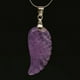 thumbnail image 2 of Colgante de alas de ángel de cristal natural europeo y americano Colgante de alas de ángel talladas Colgante de collar de mujer de moda, 2 of 6