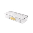 thumbnail image 1 of Charging Plug Box Storing Transparent Convenient Dressing Table Earphone Line Organizer Case, 1 of 5