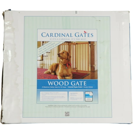 Cardinal Gates Wood Safety Gate SS30-BK-C