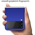 thumbnail image 2 of case for Samsung Z Flip 3 Case, Galaxy Z Flip 3 Case, Ultra-Thin Folding Screen Phone Case for Z Flip 3, Full Protection Cover Have Strong Impact Resistance for Samsung Galaxy Z Flip 3 5G, Blue, 2 of 13