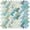 Green, variant on 50 Pack 10-inch Cotton Fabric Squares, 10″ Precut Quilting Fabric Bundles, Solids White Charm Pack, for DIY, Beginners, Sewing, Craft (Wavy Edges)