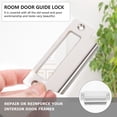 thumbnail image 3 of Miangastore Security Latch Strike Black Rectangular 1 Set 3.9X1.8X0.04In, 3 of 8