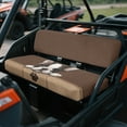 thumbnail image 3 of ZIATUBLES French Bulldog UTV Seat Covers 2 Pack, Waterproof Polyester Replacement Front Bench Seats Covers, Wear-Resistant UTV Outdoor Accessory Part for Kawasaki Mule, 3 of 8