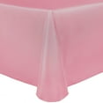 thumbnail image 1 of Ultimate Textile (3 Pack) Satin 70 x 104-Inch Oval Tablecloth - for Home Dining Tables, Peppermint Pink, 1 of 4