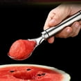 thumbnail image 3 of Guozer Stainless Steel Melon Baller Scoop, 3 of 8