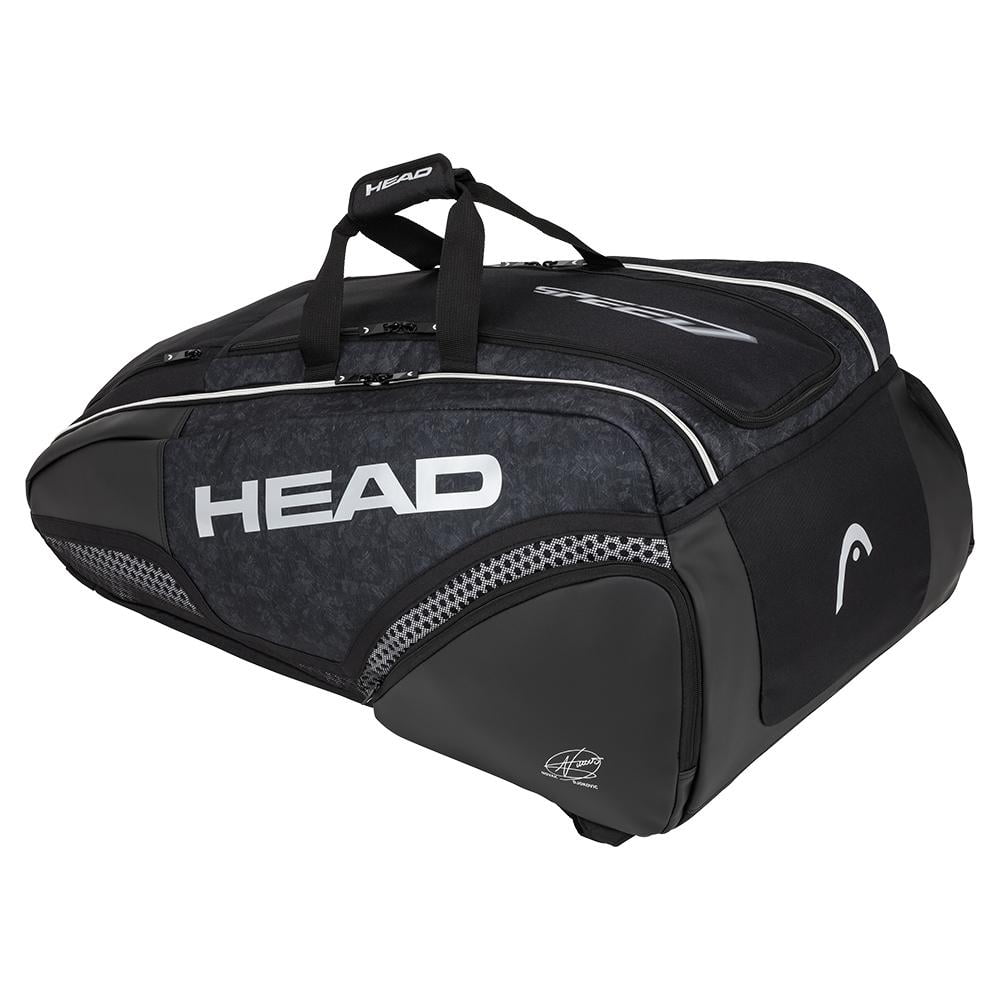 Gym Training Head Djokovic Duffle Bag for Shoes Black 