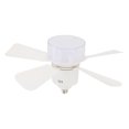thumbnail image 1 of Ceiling Fan with Lights, Timer Function Screw in E26 Base Ceiling Fan in Light for Bedroom Garage Kitchen Bathroom Living Room, 1 of 7