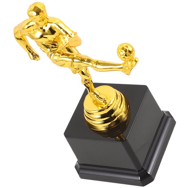 unbranded Trofeo Decorativo De Fútbol En Plástico Para Competencias Y Eventos Deportivos