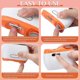 thumbnail image 4 of Electric Nail Clipper Laelr 2 in1 Fingernail Cutter and Polisher with LED Light 2 Speeds & Nail Scraps Storage Rechargeable Safety Fingernail Trimmer, 4 of 5