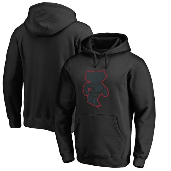 Men's Black Wisconsin Badgers Taylor Pullover Hoodie