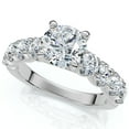 thumbnail image 2 of Pompeii Certified 3Ct Diamond Engagement Ring 14k Gold Lab Grown (G/H,VS1-VS2), 2 of 7