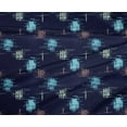 thumbnail image 4 of oneOone Polyester Lycra Fabric Ikat Style Kasuri Print Fabric By The Yard 56 Inch Wide, 4 of 4
