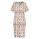 thumbnail image 3 of Vestido africano colgante con bolsillos para mujer, estilo Mahjong Art, para noche de verano., 3 of 6