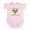 Petal Pink, variant on CafePress - Half Brazilian Is Better Than None Body Suit - Baby Light Bodysuit, Size Newborn - 24 Months