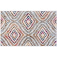 thumbnail image 3 of Contemporary 2x3 Area Rug (2' x 3') Geometric Cream, Gray Indoor Scatter Easy to Clean, 3 of 7