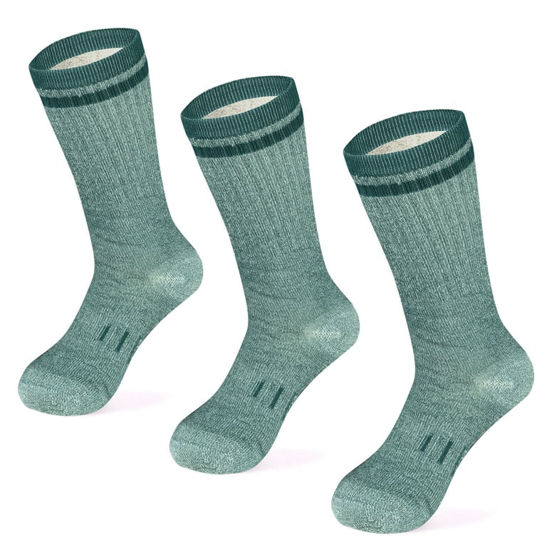 MERIWOOL Kids 3 Pairs Merino Wool Blend Socks - Choose Your Size