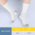thumbnail image 2 of 6 Pairs 9-12 Breathable Athletic Socks Elastic Mesh Cushion Running Performance Crew Socks for Men Women Fashion Accessories, 2 of 8
