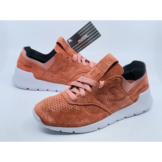 New Balance 1978 Sneakers Men's Salmon Suede Shoes Made In USA ML1978EA Size 7
