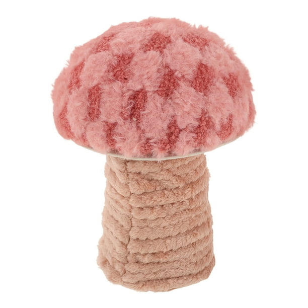 KAKOWELY Peluche de hongo, pequeño muñeco de peluche, almohada, juguete esponjoso para niños, para camas, sofás, peluche vegetal, artículos de decoración para el hogar.