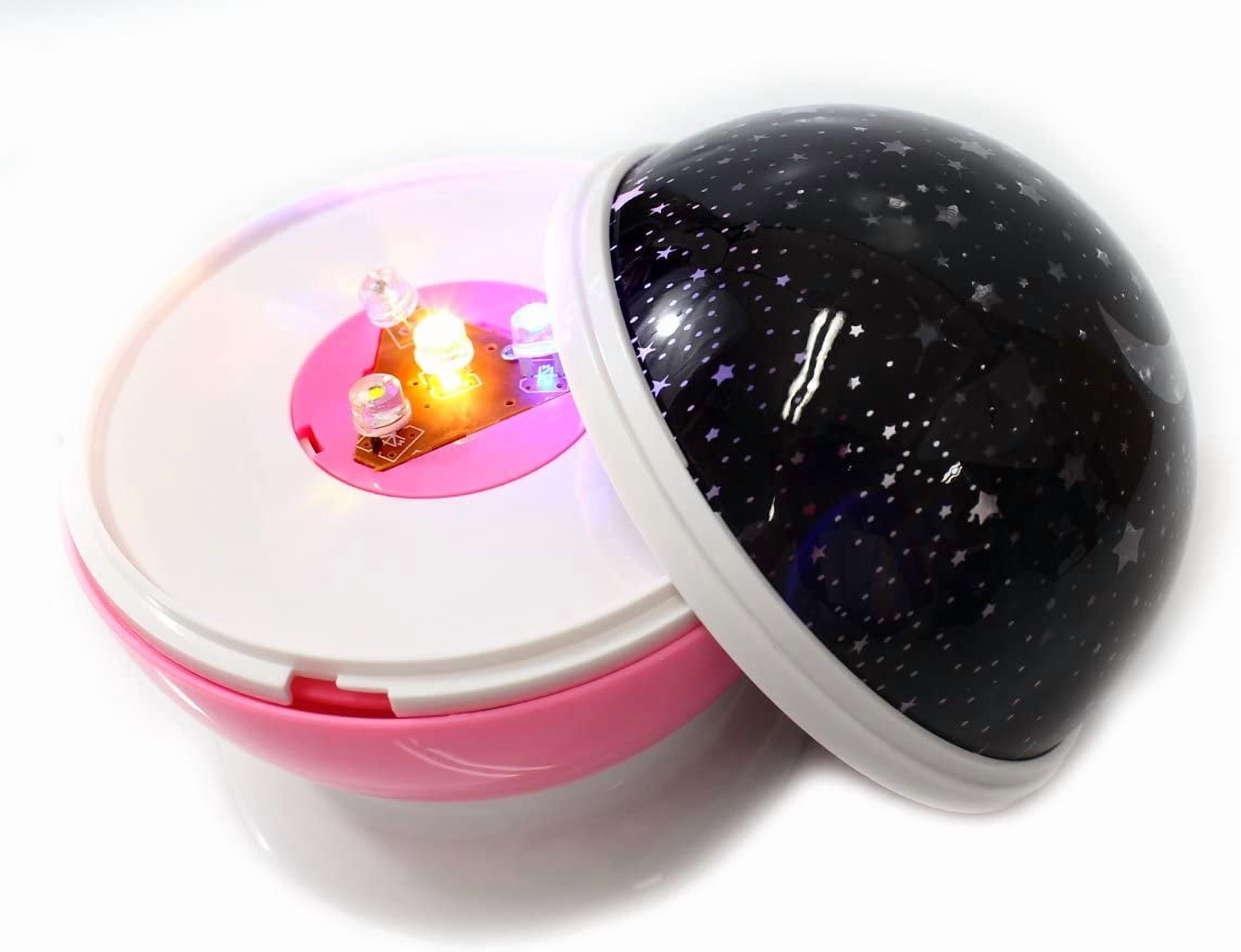 Night Light Projection Lamp (Pink)