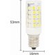 thumbnail image 4 of 5X E12 LED Corn Light Bulb 5W Corn Lamp 44 SMD 2835LEDs Cool White 6000K LED Corn 500LM Equivalent 50W Incandescent Bulbs AC220-240V Not Dimmable [Ene, 4 of 5