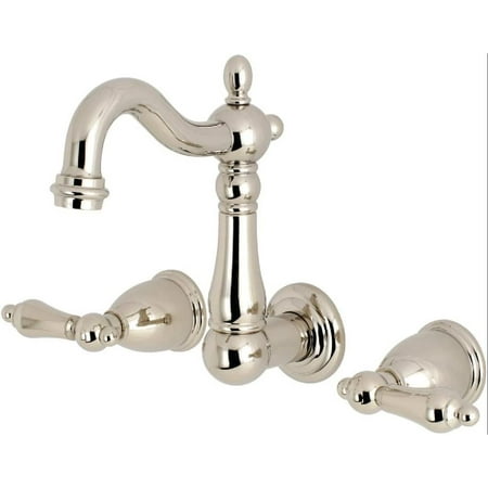 

KS1226AL Heritage Bathroom Faucet 4-3/4 inch in Spout Reach Polished Nickel