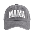 thumbnail image 2 of Funny Dad Mom Mini Matching Family Hat, Adjustable Embroidered Parent-Child Baseball Cap Gray One Size, 2 of 3