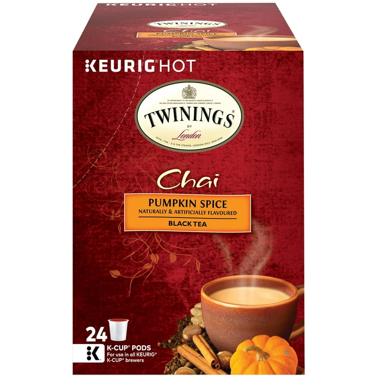 Cup Pods Twinings Pumpkin Spice Chai Tea K Cups Twining Chai Latte