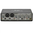 thumbnail image 1 of Interface Audio Professionnelle 24Bit 192KHz 2 Entrées Carte Son pour Guitare Électrique Loopback Enregistrement Studio PC, 1 of 8