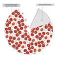 thumbnail image 2 of Sikiie Tomato 30-48 inches {designName} Print Christmas Tree Skirt Snowman Xmas Tree Skirt with Edge Christmas Decorations for Holiday Party, 2 of 7