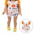 thumbnail image 1 of Muñeca de Halloween Ropa Muñeca Trajes de Ropa para Muñecas de 18 Pulgadas Hermosas Muñecas Ropa Accesorio Accesorio Halloween Cumpleaños Pa n525 Baoblaze Vestido de muñeca, 1 of 6