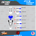 thumbnail image 2 of Kalair GFX Graphics Kit for Yamaha YZ125 (2006-2007) Factory Series, 2 of 5
