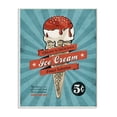thumbnail image 2 of Stupell Industries Ice Cream Vintage Comic Book Blue Red Design Wall Plaque by Ester Kay, 2 of 5